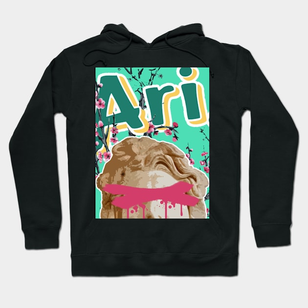 "Ari..." Aesthetic Design Hoodie by danygammerx